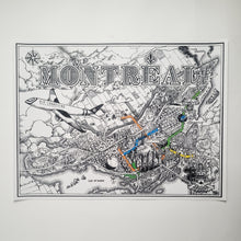 MAPPE DE MONTRÉAL - Montreal map