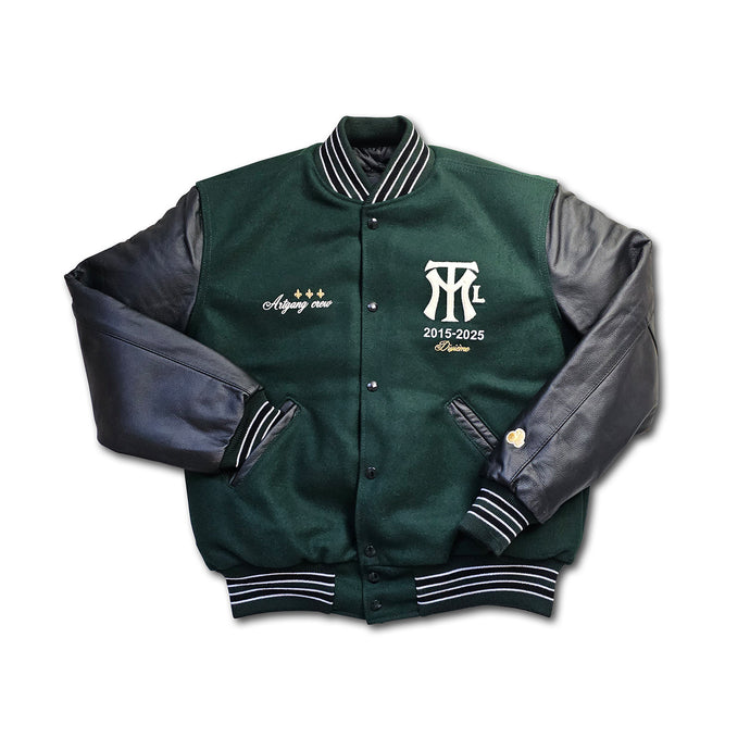 MTL VARSITY JACKET 10e anniversaire - Forêt-Noir/Forest-Black