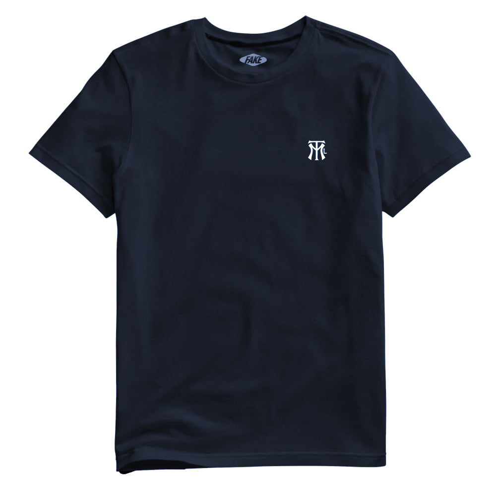 MTL LOGO T-SHIRT - bleu/navy