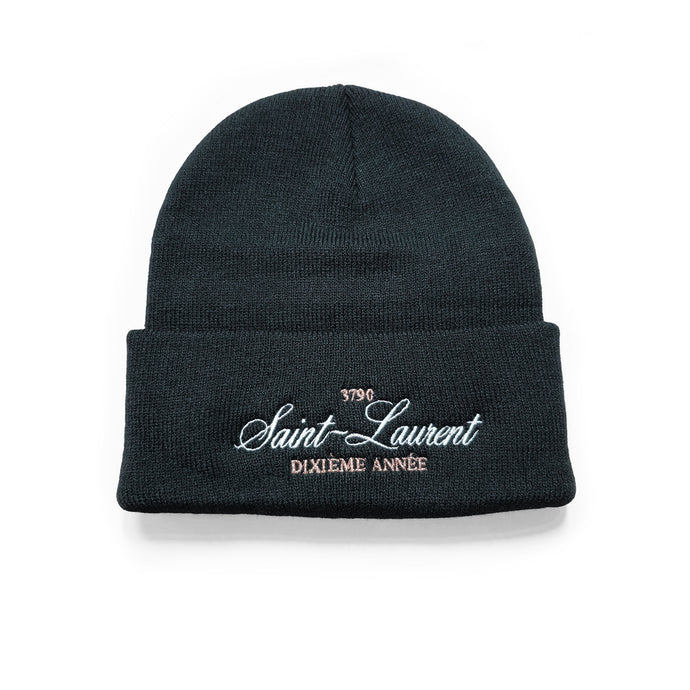 3790 SAINT LAURENT BEANIE - Noir/Black