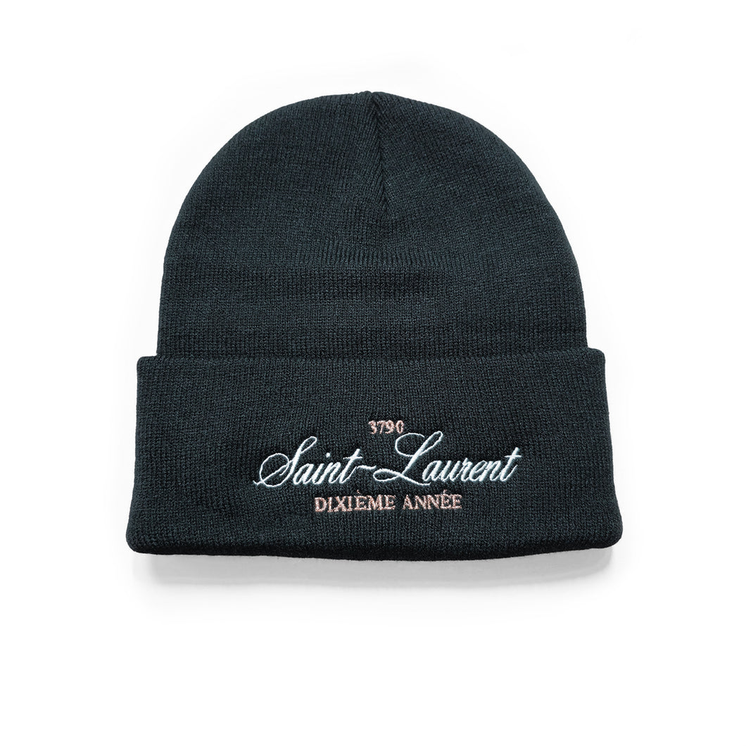 3790 SAINT LAURENT BEANIE - Noir/Black