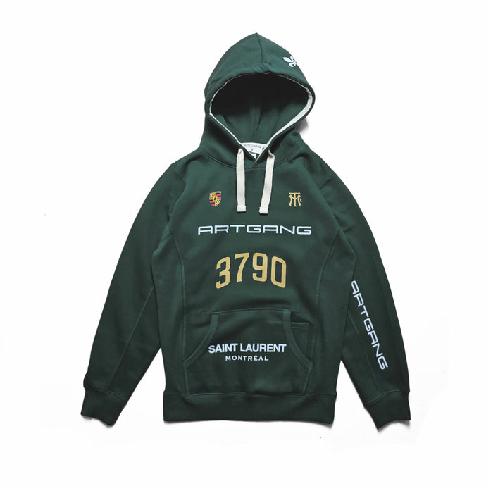 3790 ST-LAURENT HOODIE - Vert forêt/Forest green