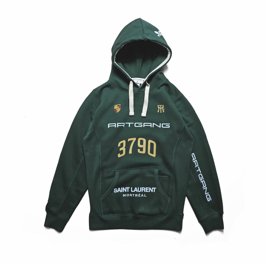 3790 ST-LAURENT HOODIE - Vert forêt/Forest green
