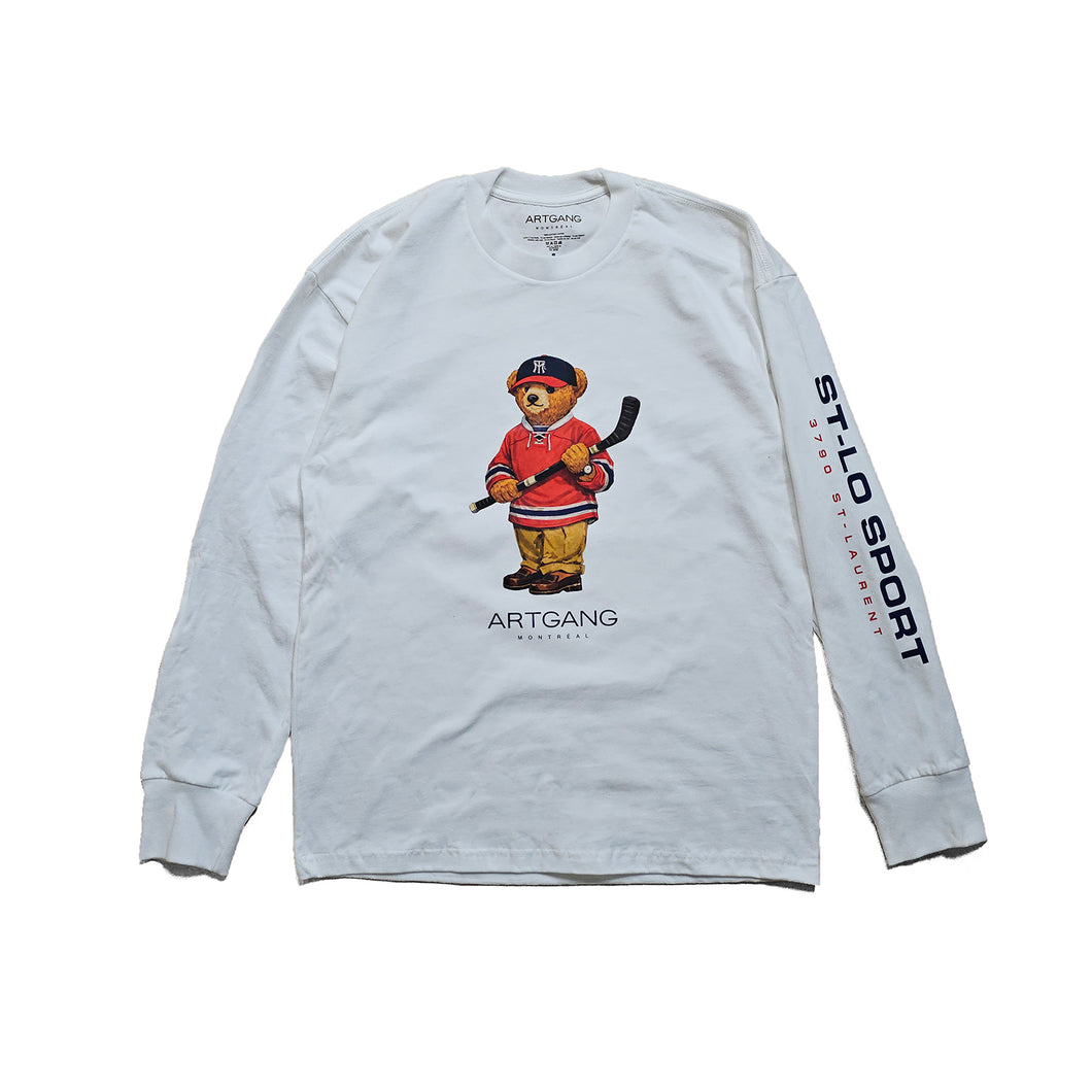 ST-LO SPORTS LONG SLEEVE - Blanc/white