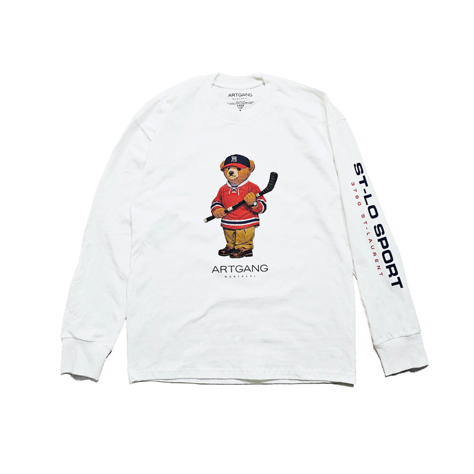 ST-LO SPORTS LONG SLEEVE - Blanc/white
