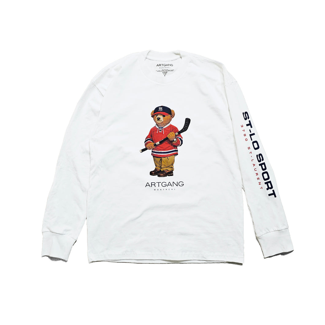 ST-LO SPORTS LONG SLEEVE - Blanc/white