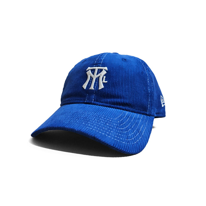 MTL x NEW ERA 9TWENTY CORDUROY Bleu pâle & coutures blanches/ light blue & white stitching