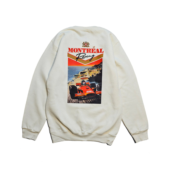 MTL RACING CREWNECK - Crème/Cream