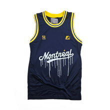 MTL BASKETBALL JERSEY - Navy-Yellow / Marine-jaune