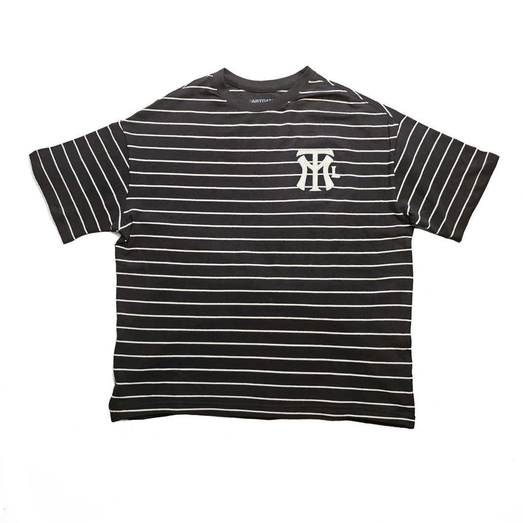 MTL LOG T-SHIRT OVERSIZED - Brun/Brown