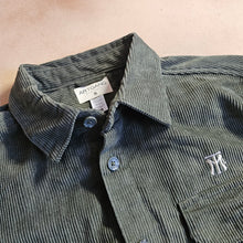 MTL CORDUROY BUTTON SHIRT - Kaki