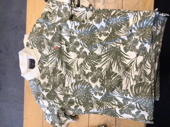 Polo chemise feuille