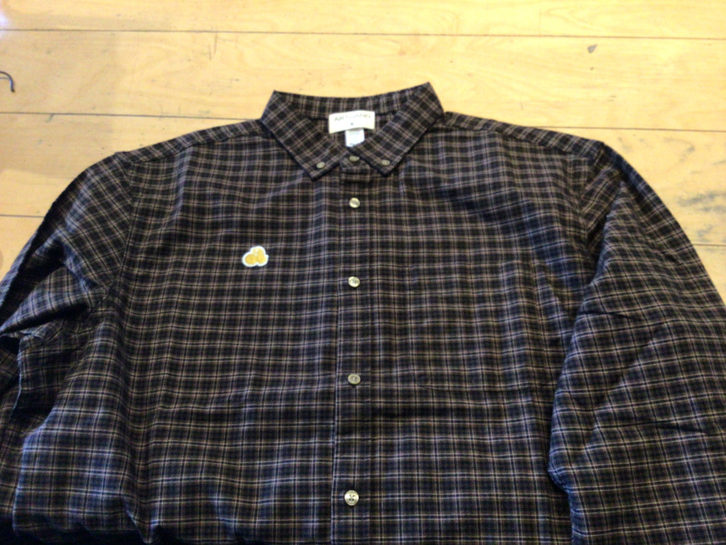 Artgang chemise carottée brun