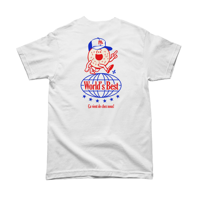 Mtl Bagel T Shirt Blanc / White