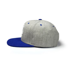 MTL LOGO BALL CAP - Grey / Blue / White