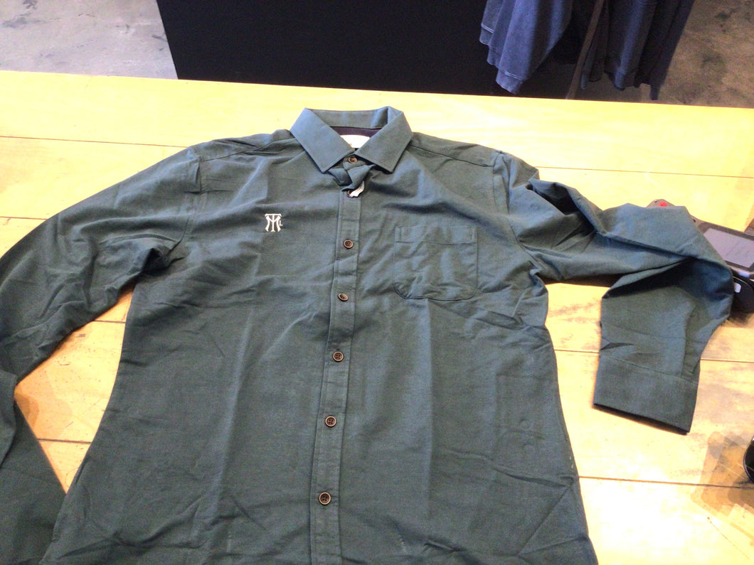 Chemise manche longue MTL - vert foret