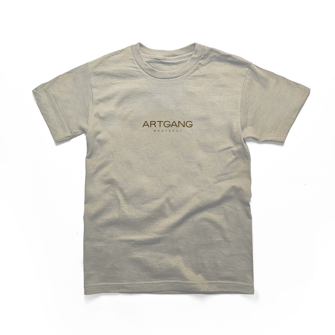 ARTGANG MTL LOGO T-SHIRT - Taupe