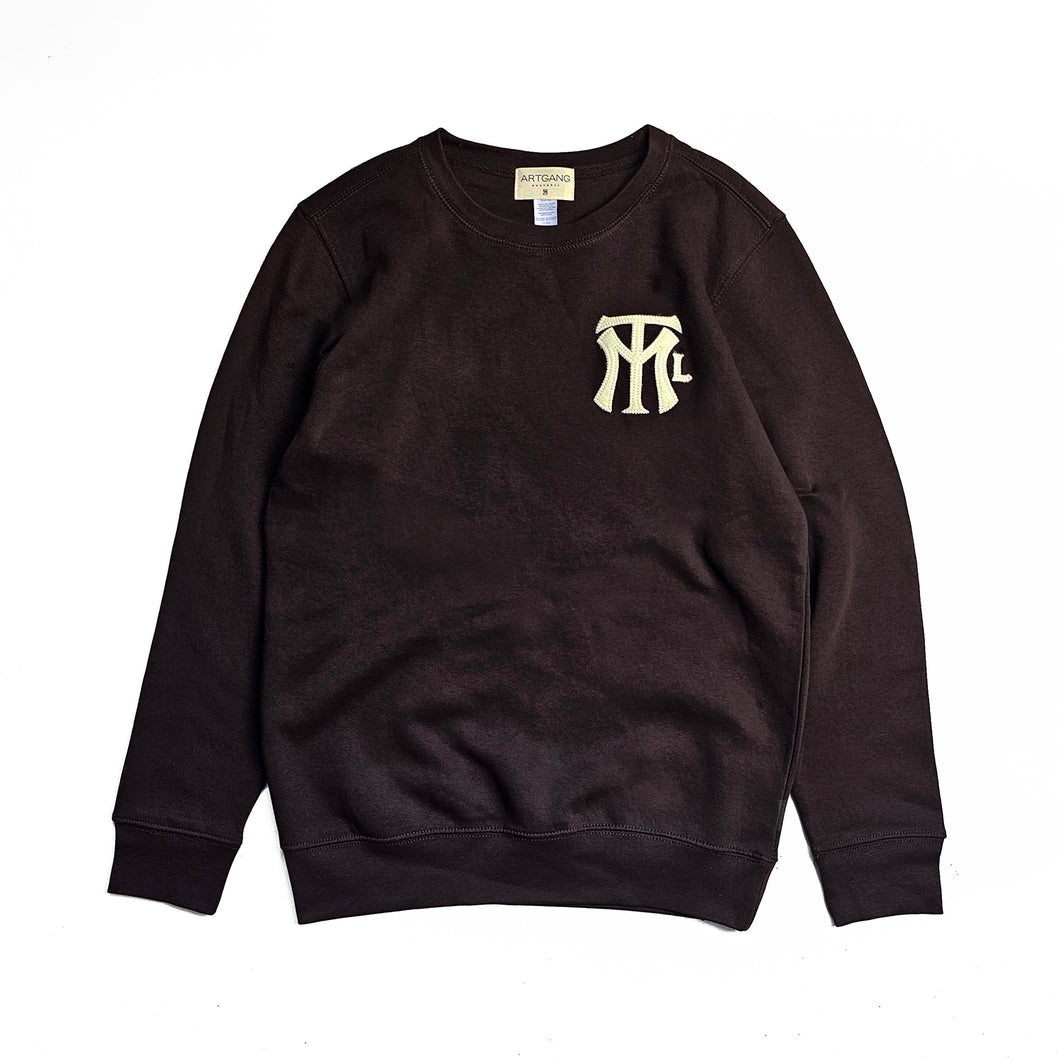 MTL HERITAGE CREWNECK - Chocolate