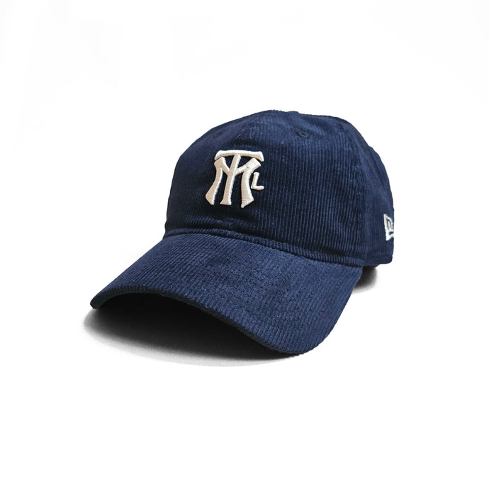 MTL x NEW ERA 9TWENTY CORDUROY - Bleu marin/Navy blue
