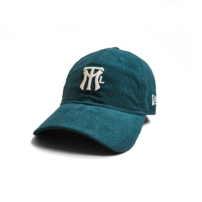 MTL x NEW ERA 9TWENTY CORDUROY - Vert forêt/Forest green