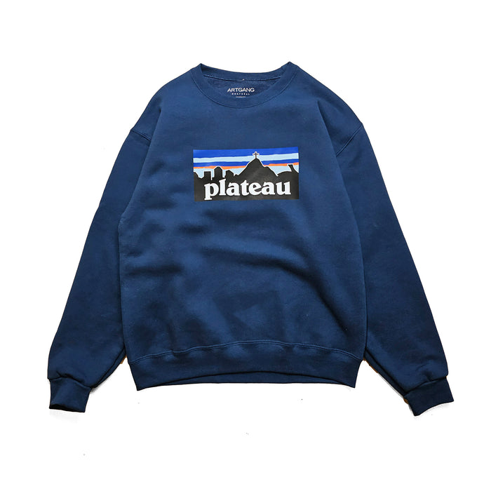 PLATEAU CREWNECK - Marine pâle/light navy