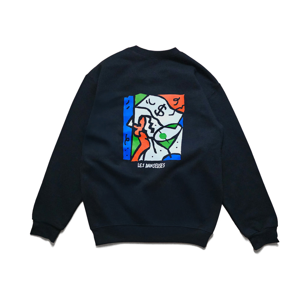 ARTGANG x BRUNO PERRIER - Les danseuses crewneck