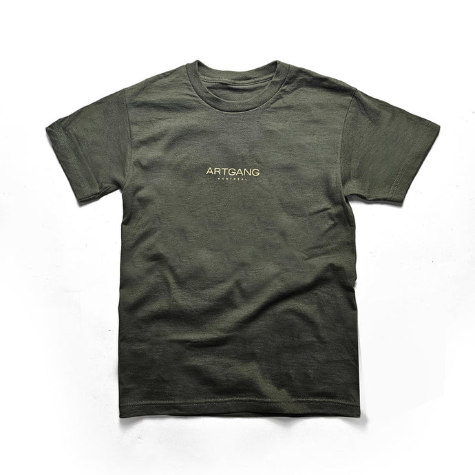 Artgang Logo Vert Olive/ green olive