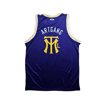 MTL BASKETBALL JERSEY - Mauve-Jaune/Purple-Yellow