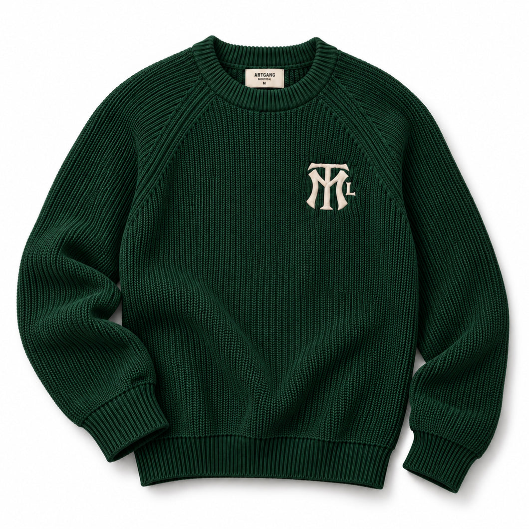 MTL KNIT SWEATER - Forêt/Forest