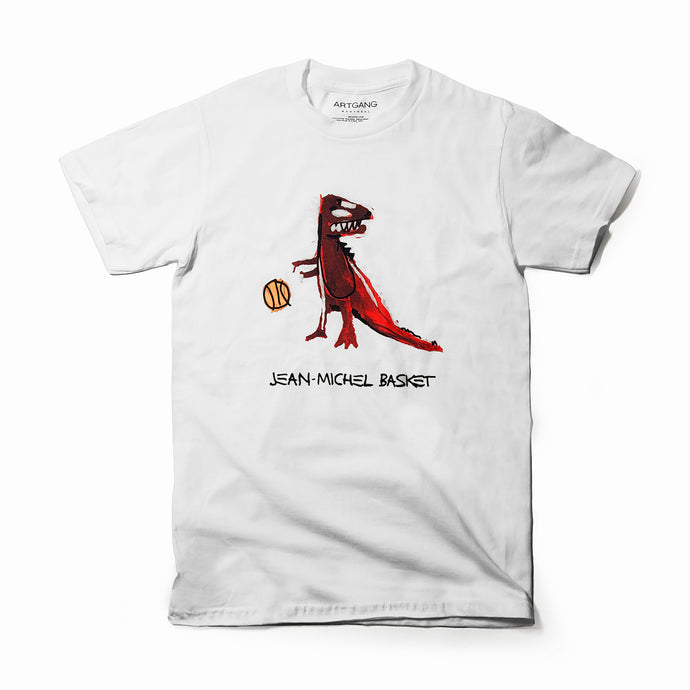 JM BASKET T-SHIRT - blanc/white