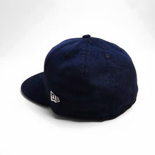 MTL CORDUROY FITTED CAP - Dark navy