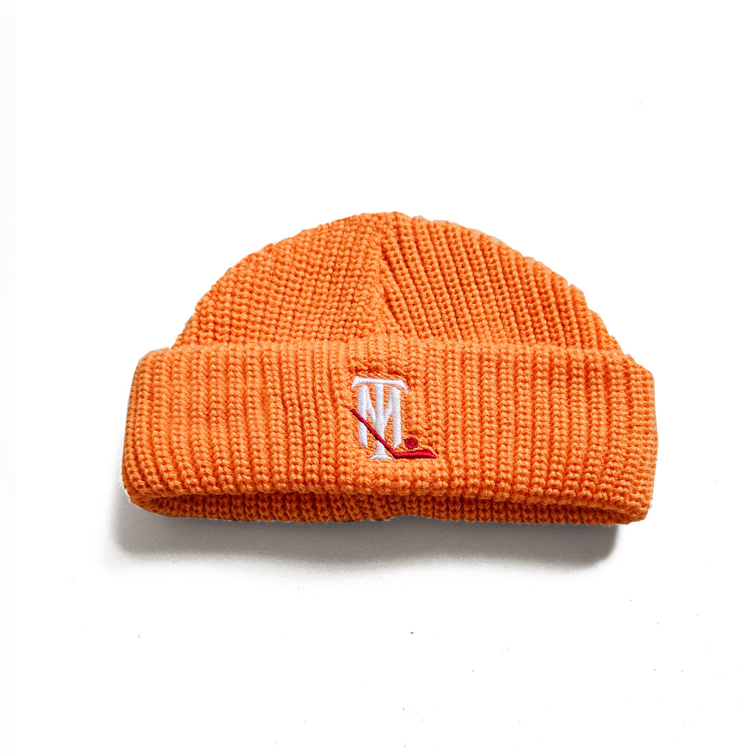 MTL HOCKEY SHORT BEANIE - Blaze orange