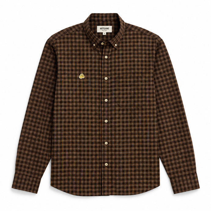 ARTGANG OXFORD SHIRT - Brun/brown