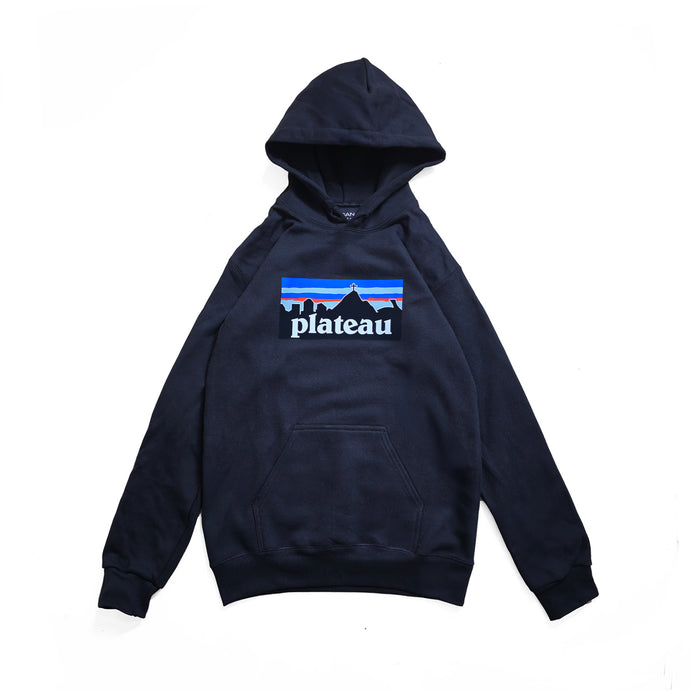 PLATEAUGONIA HOODIE - Black