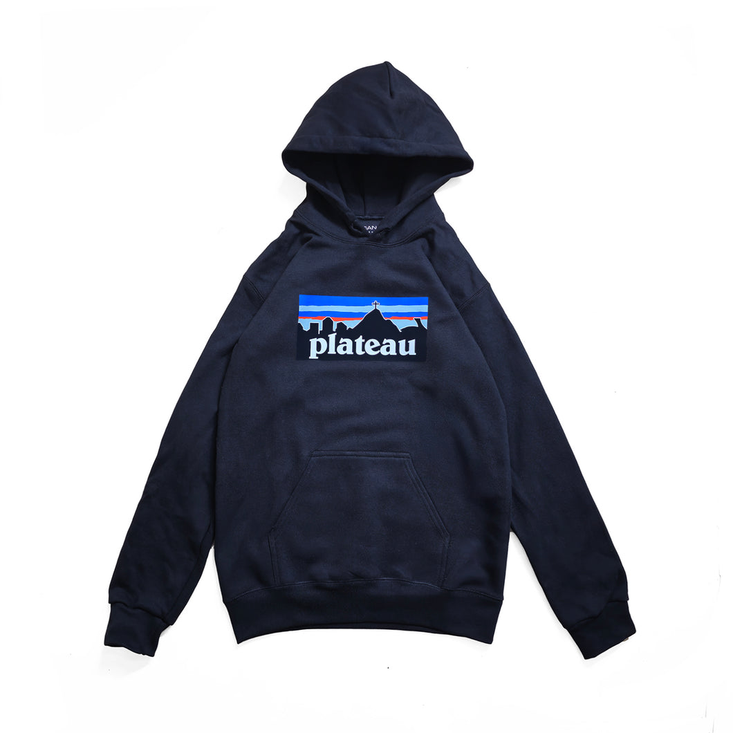 PLATEAUGONIA HOODIE - Black