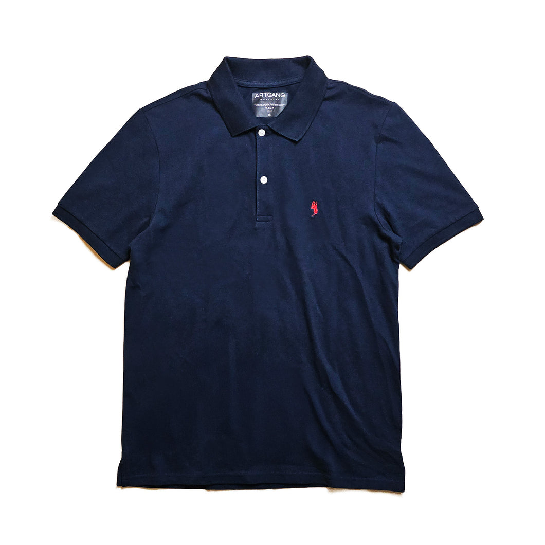POLO FAUX-LO - Marin/Navy