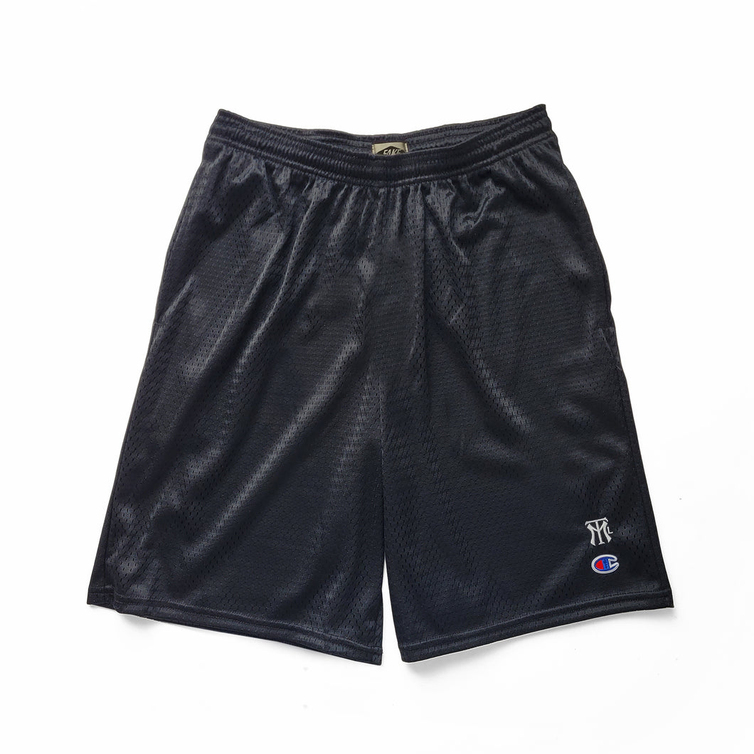 MTL x CHAMPION SPORT SHORTS - black