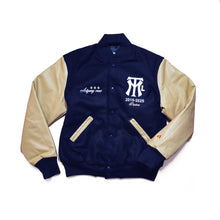 MTL VARSITY JACKET 10TH ANNIVERSAIRE - Crème-marine/Cream-navy