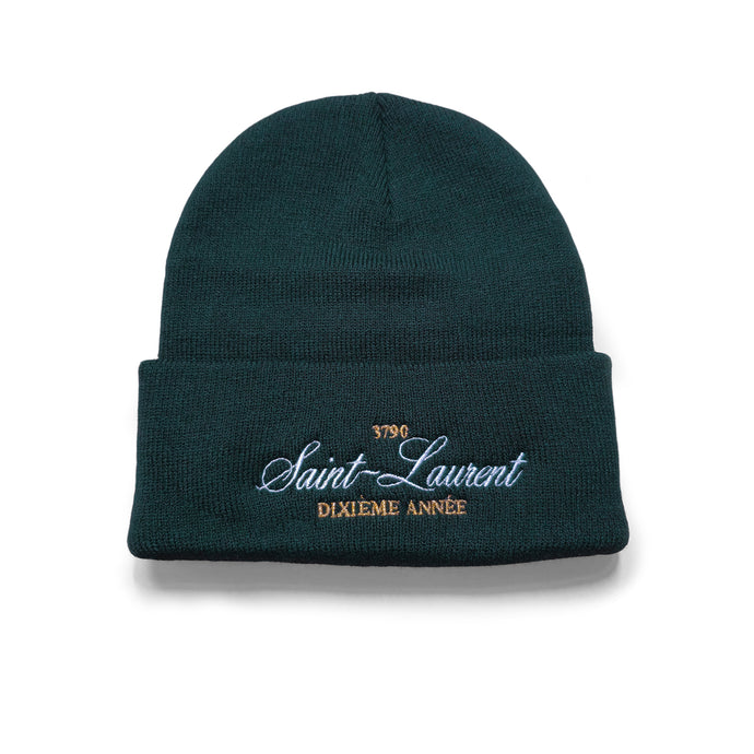 3790 SAINT LAURENT BEANIE - Vert forêt/Forest green