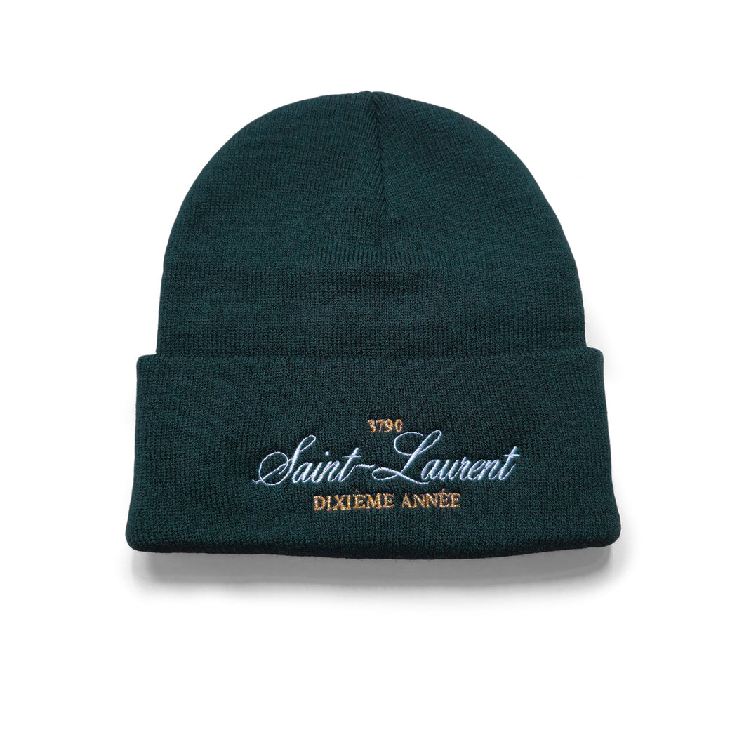 3790 SAINT LAURENT BEANIE - Vert forêt/Forest green