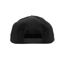 MTL LOGO BALL CAP - black / black